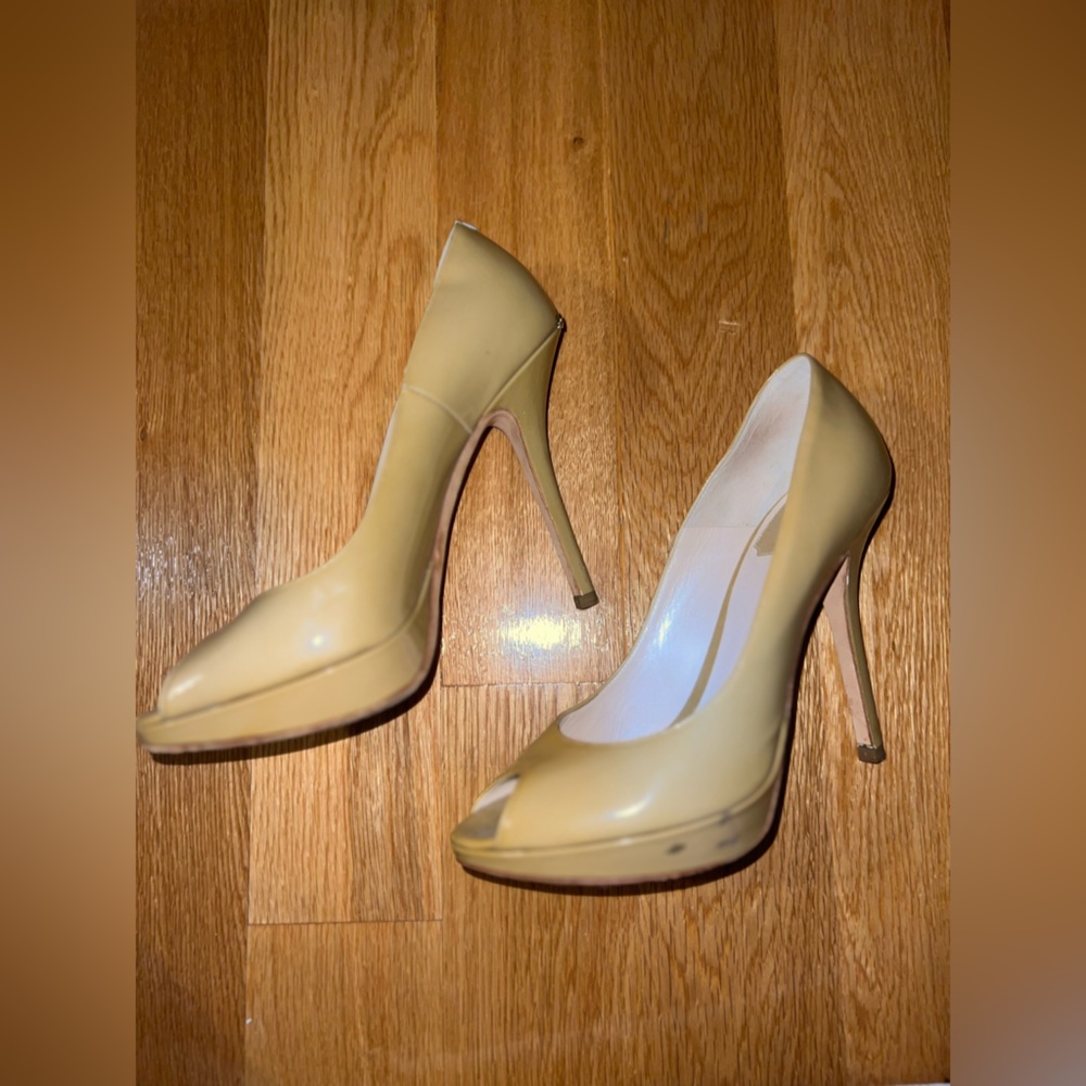 Dior Peep Toes Patent Leather Heels - Size: 37 - Picture 3 of 5